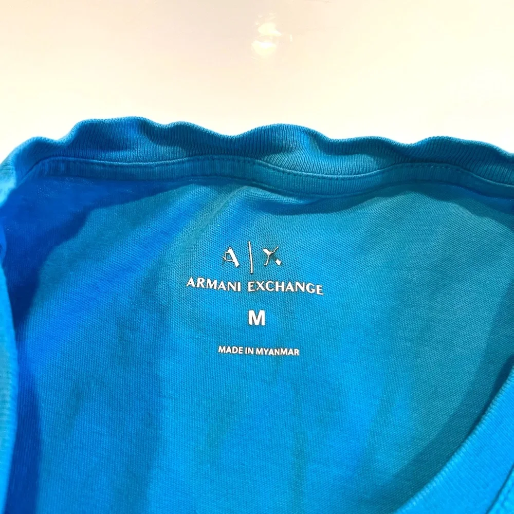 A/X Armani Exchange Blue Women's Top size medium